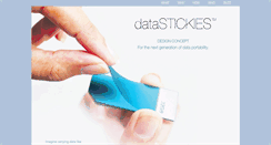 Desktop Screenshot of datastickies.com