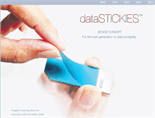Tablet Screenshot of datastickies.com